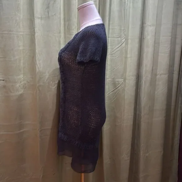 Brunello Cucinelli Dark blueKnit Top, M